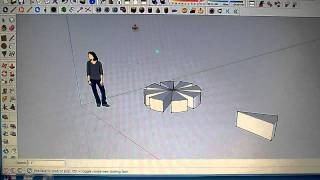 sketchup in 2 minutes-rotate and copy