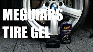 Autoreifen Pflege mit Meguiar`s Tire Gel - Endurance High Gloss Set