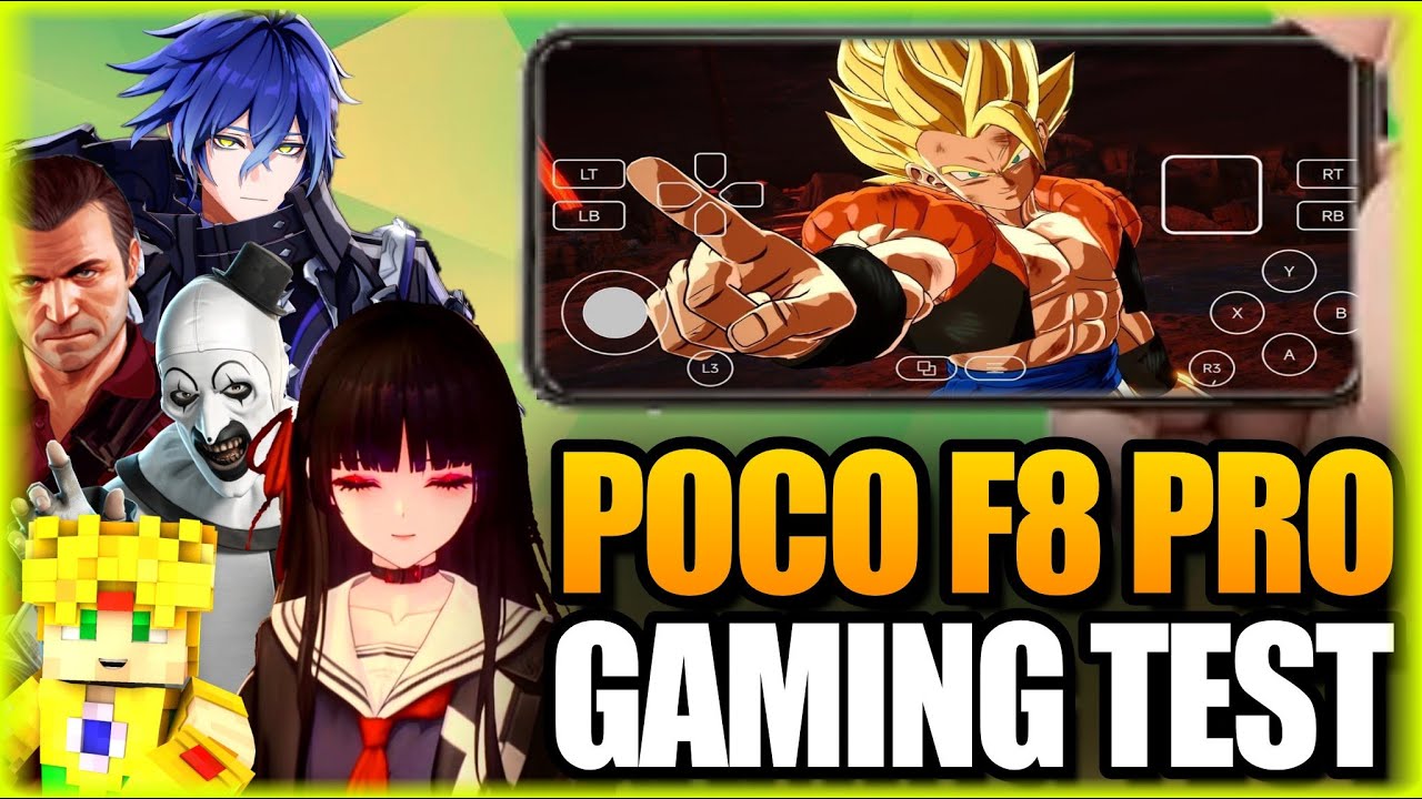 El Poco F8 Pro ES UN MONSTRUO - Sparking Zero, GTA V y los Juegos mas Pesados - Unboxing + Test