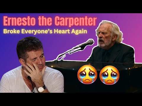 Ernesto The Carpenter Made the Audience Cry Again | Emotional Live Performance #agtverse 