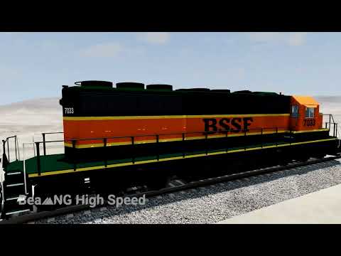 Extreme Trains vs Unfinished Railway Crashes 81 – BeamNG.drive by BeamNG High Speed