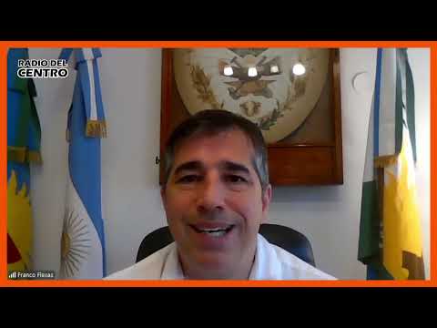 Franco Flexas (Intendente General Viamonte) en Radio del Centro