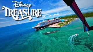 Disney Treasure Day 7: I Went PARASAILING at Castaway Cay!