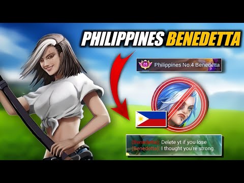 THIS IS HOW TO DESTROY A TRASHTALKER TOP 4 PHILIPPINES BENEDETTA! | VERY INTENSE GAME!