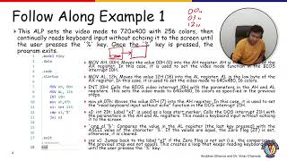 Download the video "Microprocessor Programming and Interfacing - Lab 8 - BIOS Interrupts fr Display"