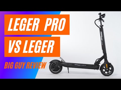 Speedway Leger vs Speedway Leger Pro Electric Scooter Comparison - 4K