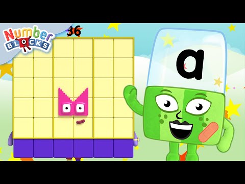 Learn to count & read | 1 hour of Alphablocks & Numberblocks Crossover - Level 3