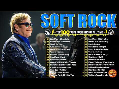 Elton John, Air Supply, Lobo, Phil Collins, Rod Stewart - Soft Rock 70s 80s 90s Greatest Hits
