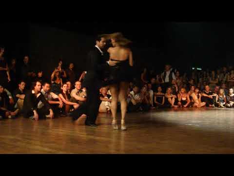 Sebastian Arce y Mariana Montes performance 4 rivertango 2010