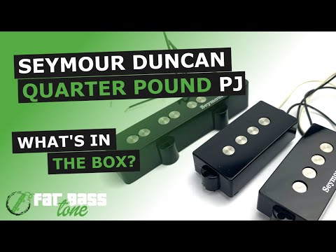Seymour Duncan Quarter Pound PJ 4 String Pickup Set image 5