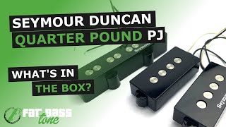 Video thumbnail for Seymour Duncan Quarter Pound PJ Set: What’s In The Box (A Close-Up Look) by Fat Bass Tone