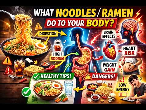 What Instant Noodles & Ramen Do Inside Your Body 😱 Shocking Health Effects Explained @WFD-USA