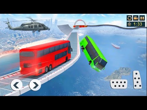Impossible Bus Stunt Driving 2023 - Stunt Driving Games Bus Games - Android Gameplay #5
