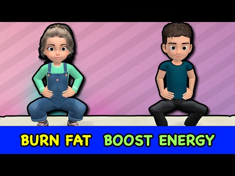 15 Min Quick Kids Workout: Burn Fat & Boost Energy At Home!
