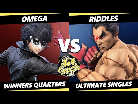 4o4 Smash Night 61 Winners Quarters - Riddles (Kazuya) Vs. omega (Joker) SSBU Ultimate Tournament