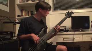 Cynic - I&#39;m But A Wave To... (Bass Cover)