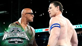 The Rock and John Cena come face-to-face at Wrestl