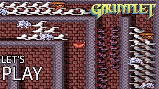 Let's Play | Gauntlet, 1985 (Arcade, MAME4Droid) [Levels 1-12]
