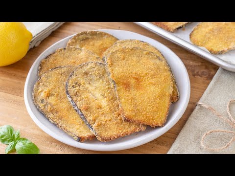 Melanzane al forno croccanti e gustose 🍆Ricetta Facile ⭐️