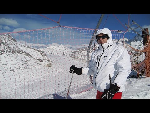 Skiing Aletsch Arena Eggishorn-Bettmeralp
