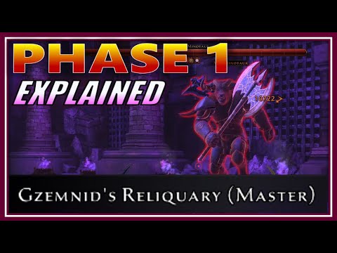 PHASE 1 EXPLAINED: Gzemnid's Reliquary (Master) Basic Mechanics to Know! - Neverwinter Preview