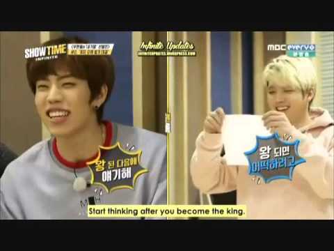 Woohyun, the King of Blowing Tissue