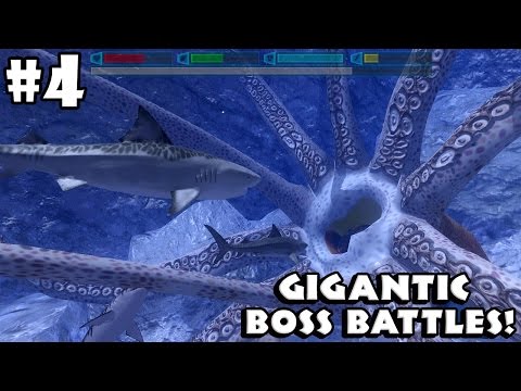 Ultimate Shark Simulator - BOSS BATTLES - Android/iOS - Gameplay Part 4 - YouTube