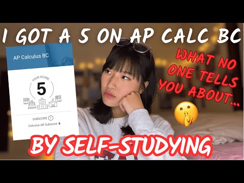 how to self-study and get a 5 on AP Calculus AB & BC