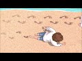 Footprints In The Sand (With Audio) - A Very Inspiring Poem | God's Love Animation