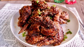 Download lagu Wingstop Inspired Crispy Sweet Soy Sauce Wings You’ll Love! 甜酱油香脆鸡翅  Kecap Manis Indonesian Wings mp3
