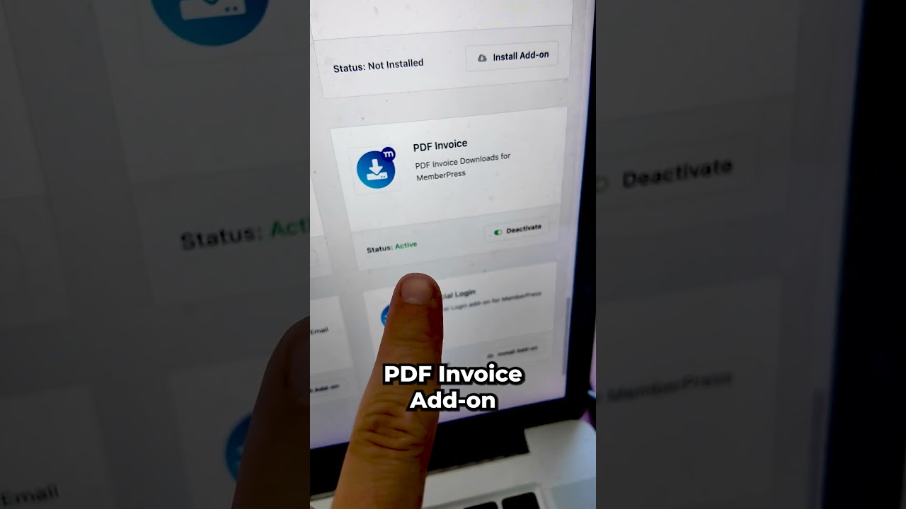 how to offer pdf invoices w/ memberpress #membershipwebsite #memberpress
