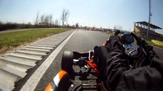 preview picture of video 'onboard kart ottobiano - tm kz10'