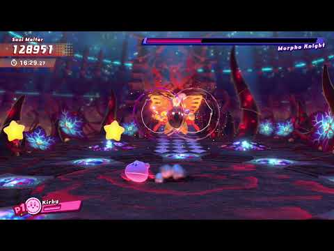 Kirby Star Allies Boss 17 - Morpho Knight