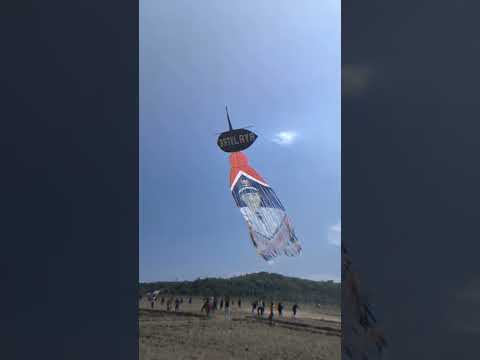 Layng"mandar 7,5 muter berhasil mengudara #layangan #layanglayang masuberanda