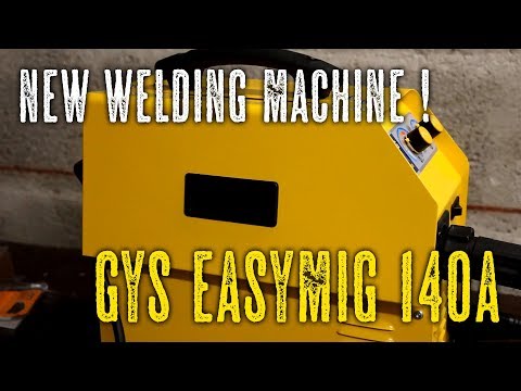 GYS EasyMig 140A unboxing and setup