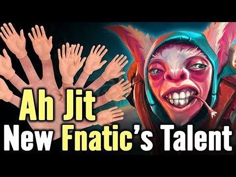 Ah Jit Meepo Close to Abed level Fnatic's Talent Dota 2