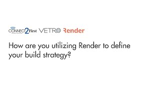 Defining build strategy using Render | Render Networks x Connect2First