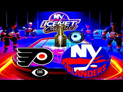 Game 6 1980 Stanley Cup Final Flyers at Islanders - CBS and CBC combined feed