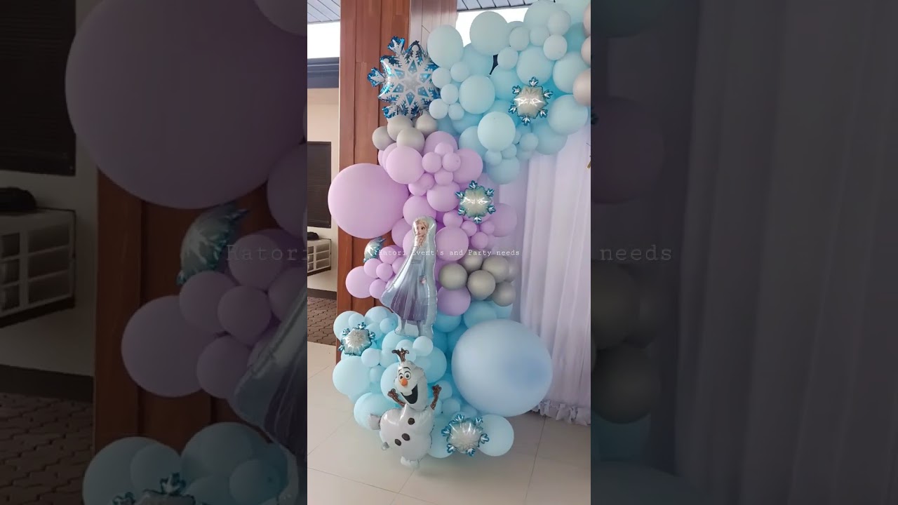 FROZEN BIRTHDAY THEME |  #ratori #ratorieventsandpartyneeds