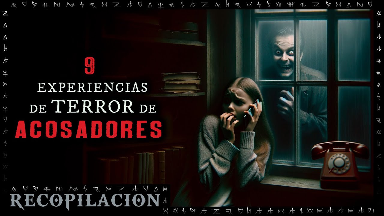 9 Experiencias de TERROR con AC0SADORES (18) | Recopilación | Relatos de horror Reales | Herr