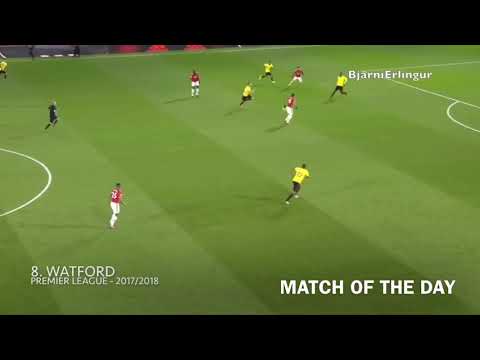 Anthony Martial - All goals and assist 17–18