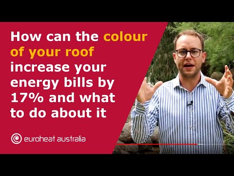 How can the colour of your roof increase your energy bills by 17%