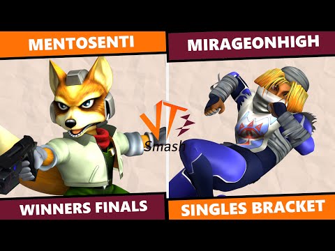 VT Sept Monthly: Winners Finals- MentoSenti (Fox, Marth) vs MirageOnHigh (Sheik) SSBM Singles