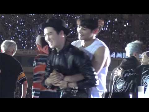 150523 Dream Concert Ending [ SUHO & LAY FOCUS ]