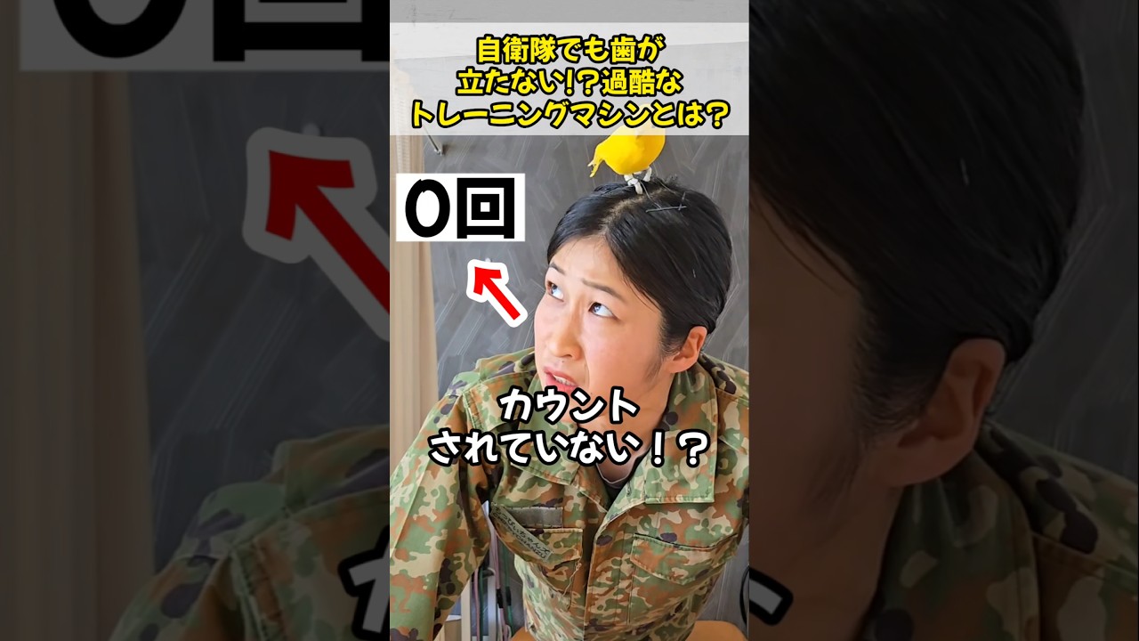 自衛隊でも歯が立たない！？過酷なトレーニングマシンとは？