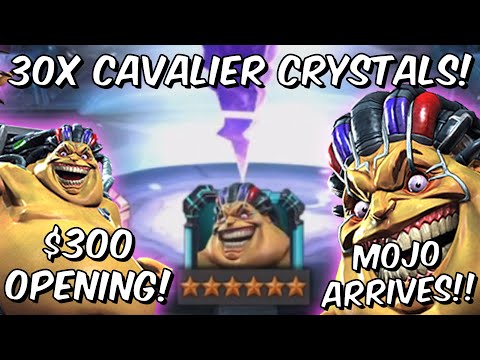 30x 6 Star Mojo Cavalier Crystal Opening! - $300 Round!!! - Marvel Contest of Champions