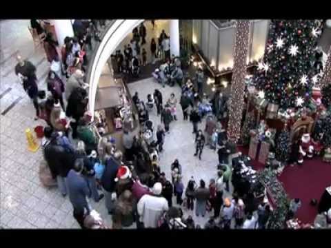 Flash Mob Christmas Carol at Mall - MUST SEE!