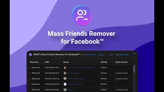ESUIT | Mass Friends Remover for Facebook™