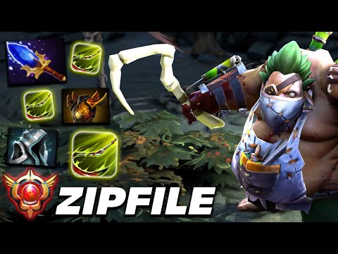 ZIP FILE PUDGE - Dota 2 Pro Gameplay [Watch & Learn]