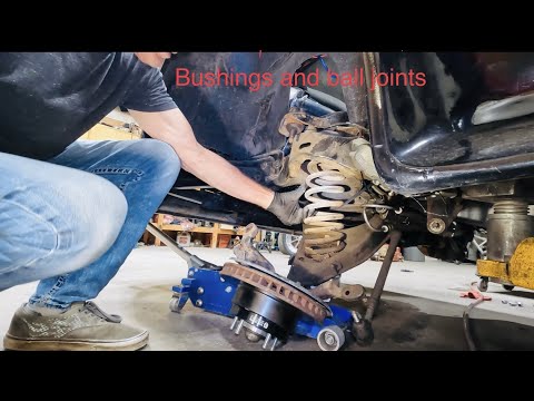 C3 Corvette control arm bushings and ball joints, #corvette #lsswap #restomod #automobile